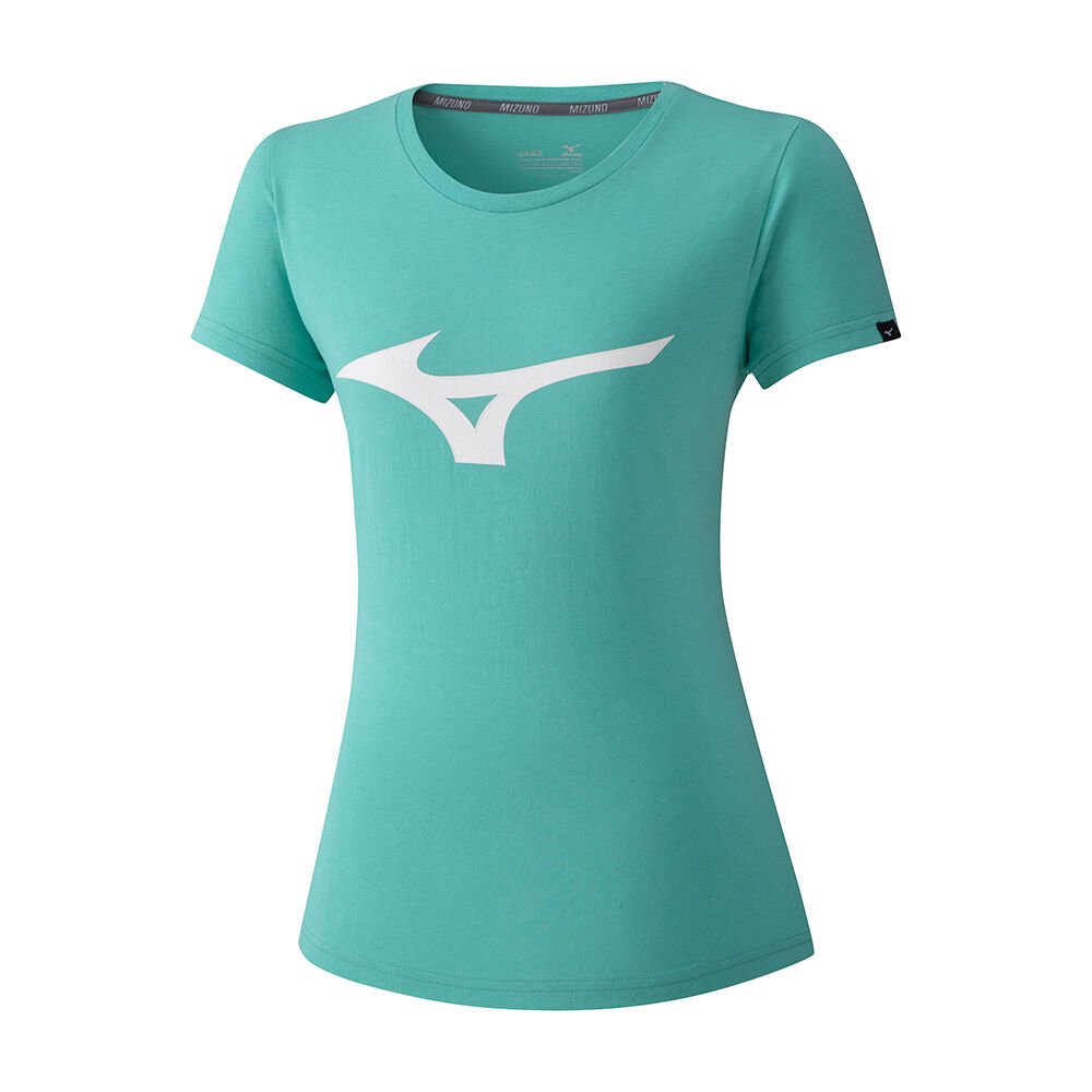 Camiseta Mizuno Running RB - Mulher - Turquesa - GFQIB2361